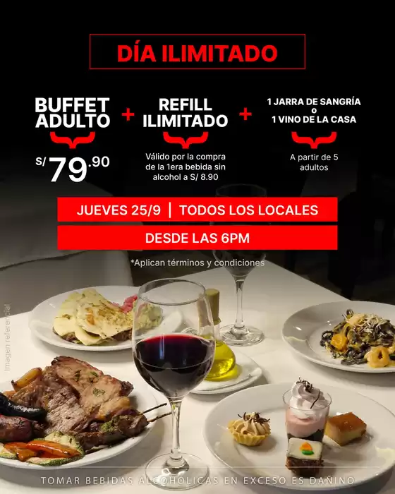 Catálogo La Bistecca | Dia ilimitado  | 2025-09-24T00:00:00.000Z - 2025-09-25T00:00:00.000Z