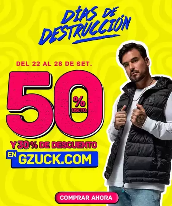 Catálogo Gzuck | Dias de destruccion  | 2025-09-25T00:00:00.000Z - 2025-09-28T00:00:00.000Z