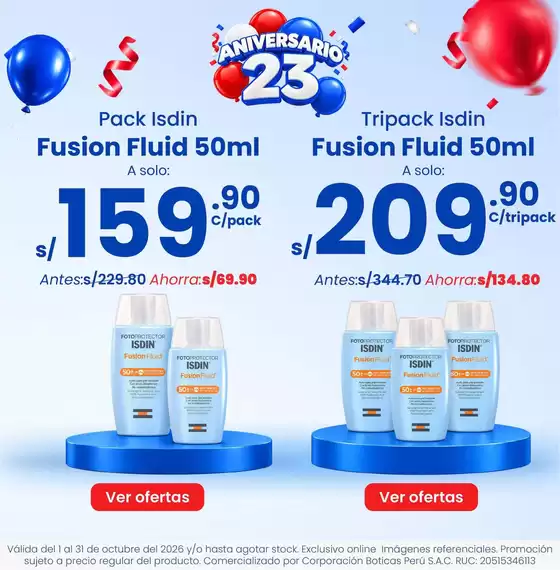 Catálogo Boticas Perú | Ofertas y gangas exclusivas | 2026-10-01T00:00:00.000Z - 2026-10-31T00:00:00.000Z