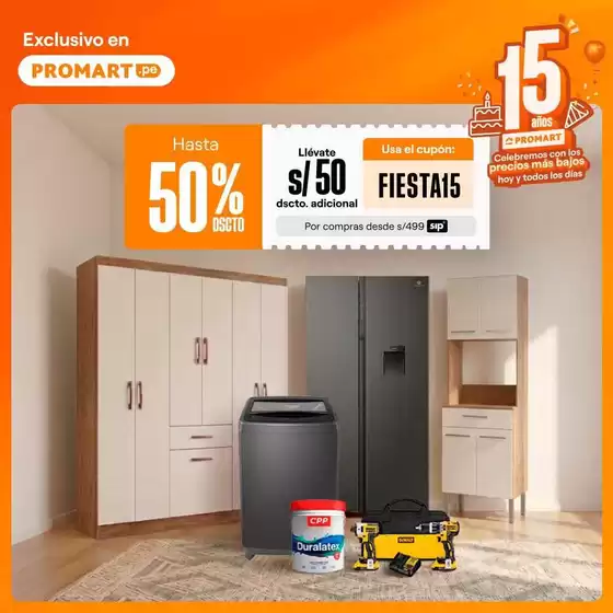 Catálogo Promart | Promociones actuales | 2026-10-08T00:00:00.000Z - 2026-10-22T00:00:00.000Z
