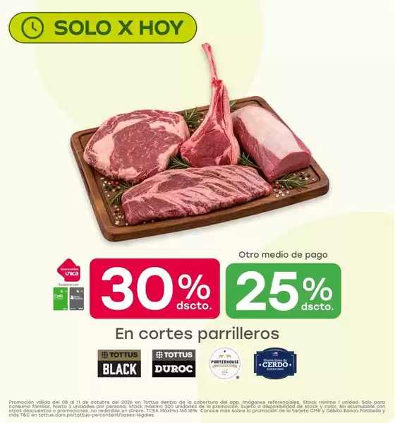 Catálogo Tottus | Grandes descuentos en productos seleccionados | 2026-10-08T00:00:00.000Z - 2026-10-11T00:00:00.000Z