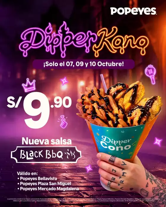 Catálogo Popeyes | Semana halloween  | 2026-10-08T00:00:00.000Z - 2026-10-11T00:00:00.000Z