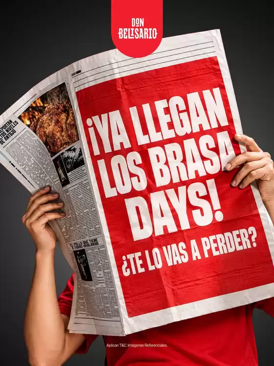 Catálogo Don Belisario | Ya llegan los brasa days | 2026-10-08T00:00:00.000Z - 2026-10-31T00:00:00.000Z
