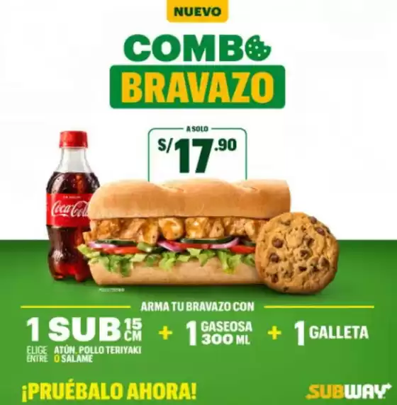 Catálogo Subway | Subway | 2026-10-08T00:00:00.000Z - 2026-10-31T00:00:00.000Z