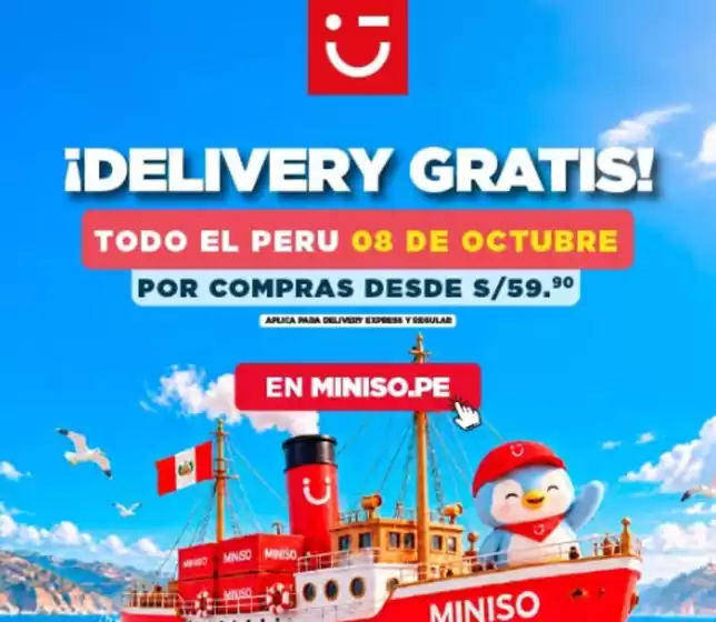 Catálogo Miniso | Delivery Gratis | 2026-10-08T00:00:00.000Z - 2026-10-08T00:00:00.000Z