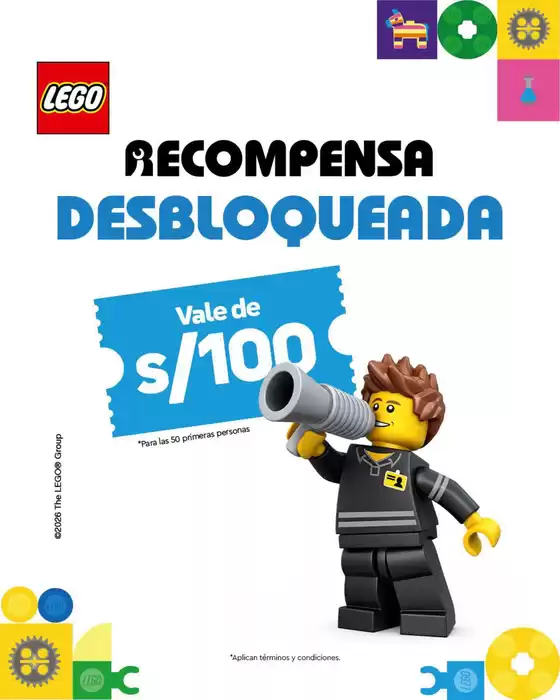 Catálogo LEGO | Recompensa desbloqueada  | 2026-10-08T00:00:00.000Z - 2026-10-08T00:00:00.000Z