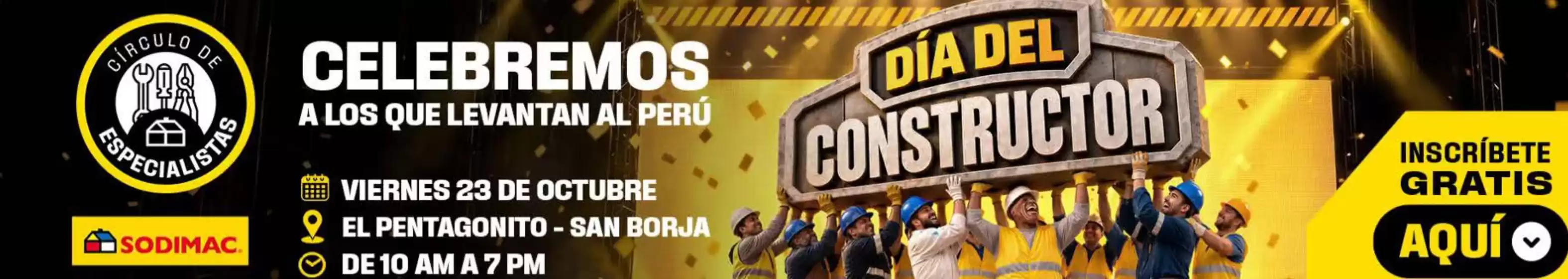 Catálogo Sodimac Constructor | Dia del constructor | 2026-10-12T00:00:00.000Z - 2026-10-23T00:00:00.000Z
