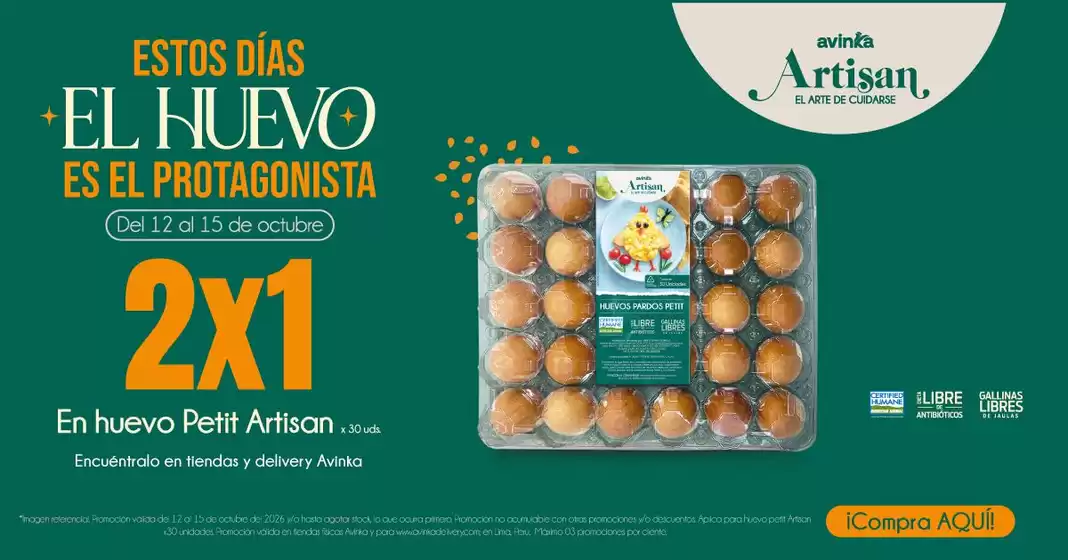 Catálogo Avinka | Ofertas especiales atractivas para todos | 2026-10-12T00:00:00.000Z - 2026-10-15T00:00:00.000Z