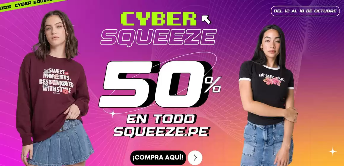 Catálogo Squeeze | Cyber squeeze  | 2026-10-13T00:00:00.000Z - 2026-10-18T00:00:00.000Z