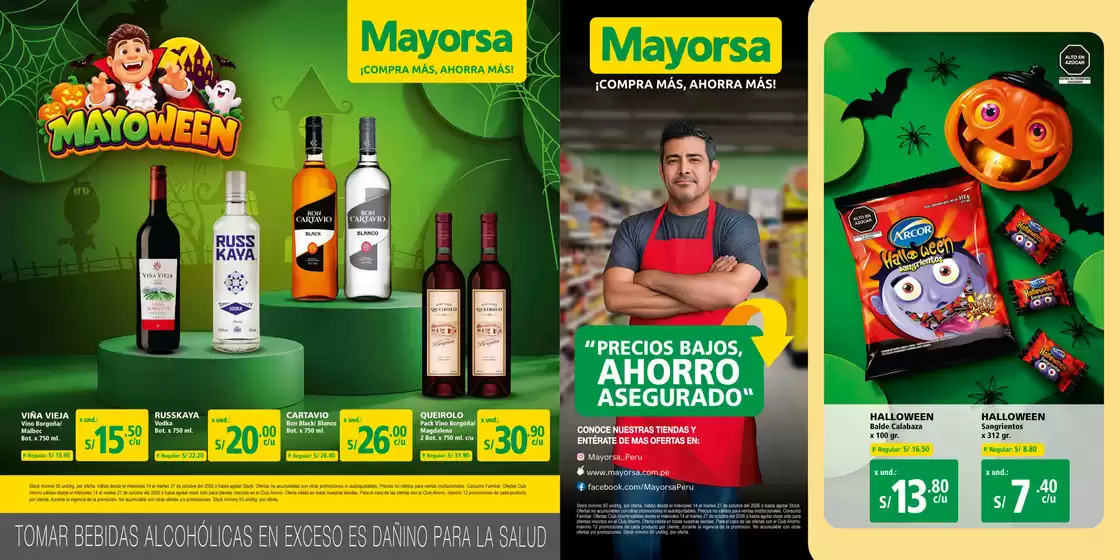 Catálogo Mayorsa en Tacna | Grandes descuentos en productos seleccionados | 2026-10-14T00:00:00.000Z - 2026-10-27T00:00:00.000Z