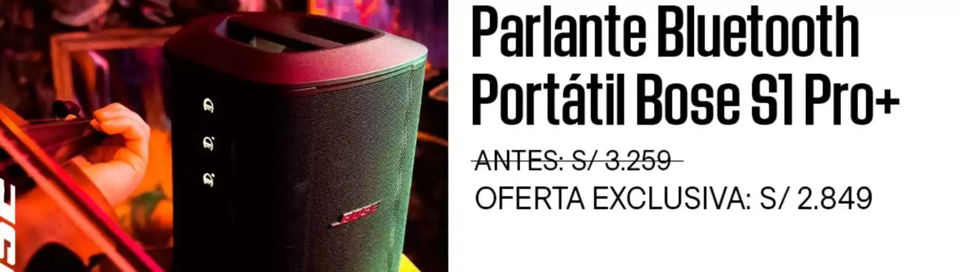 Catálogo Bose | Oferta exclusiva | 2026-10-14T00:00:00.000Z - 2026-10-31T00:00:00.000Z