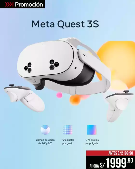 Catálogo Phantom | Meta Quest 3S | 2026-10-16T00:00:00.000Z - 2026-10-31T00:00:00.000Z