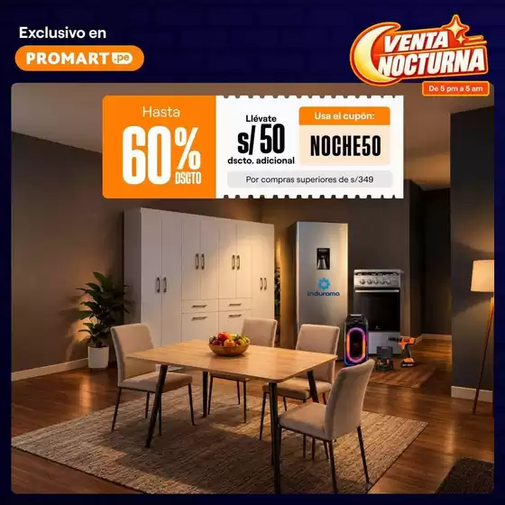 Catálogo Promart | Ofertas principales para todos los cazadores de gangas | 2026-10-17T00:00:00.000Z - 2026-10-31T00:00:00.000Z