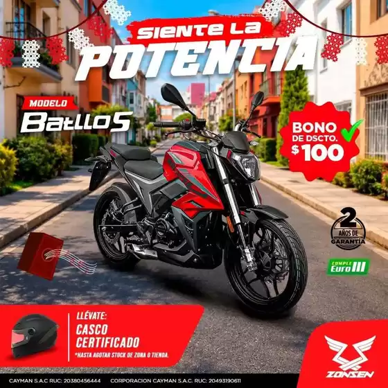Catálogo Zongshen | Ofertas principales y descuentos | 2026-10-18T00:00:00.000Z - 2026-11-01T00:00:00.000Z