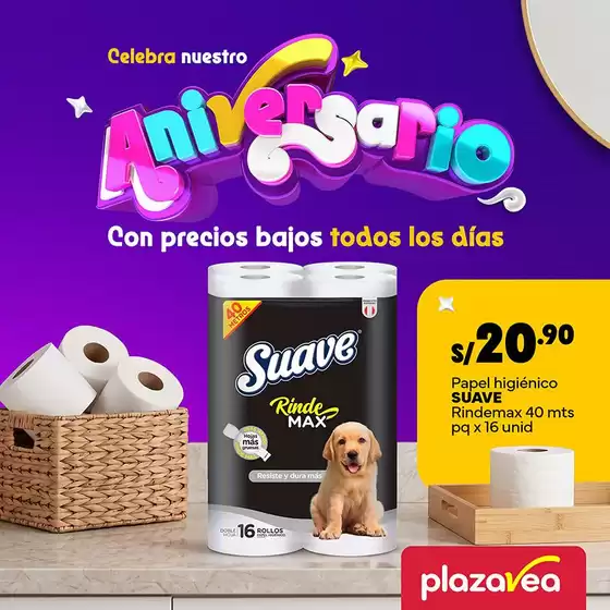 Catálogo Plaza Vea | Especial Aniversario N2 | 2026-10-19T00:00:00.000Z - 2026-11-01T00:00:00.000Z