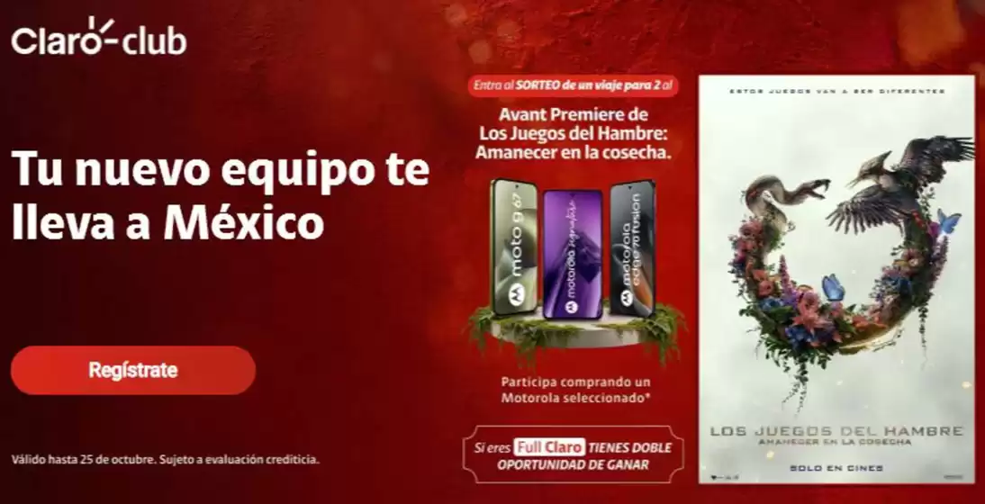 Catálogo Claro | Tu nuevo equipo te lleva a mexico | 2026-10-19T00:00:00.000Z - 2026-10-25T00:00:00.000Z