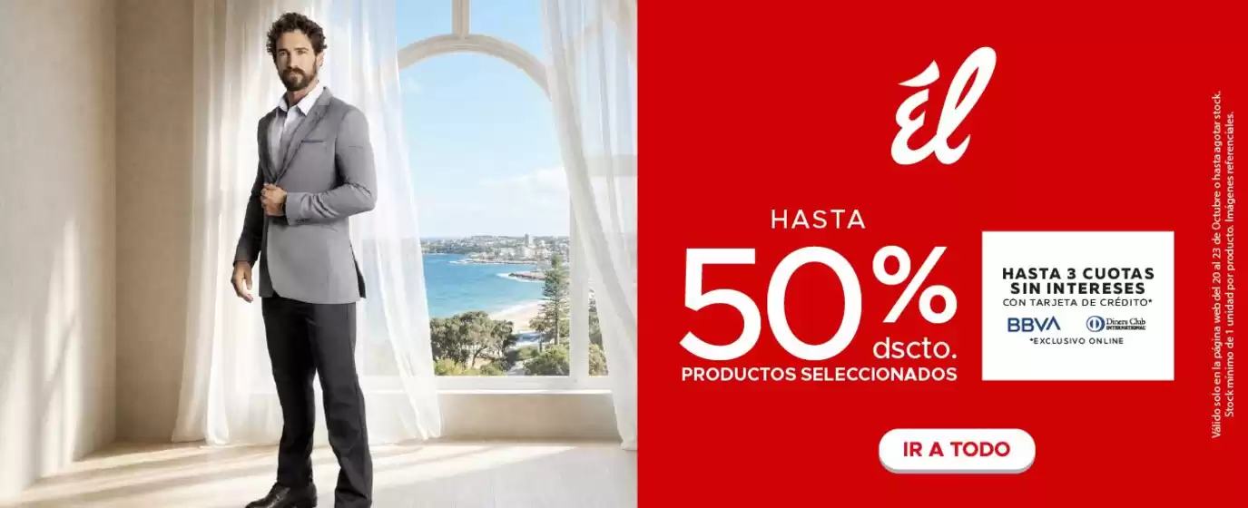 Catálogo Tiendas Él | Catálogo Tiendas Él | 2026-10-20T00:00:00.000Z - 2026-10-23T00:00:00.000Z