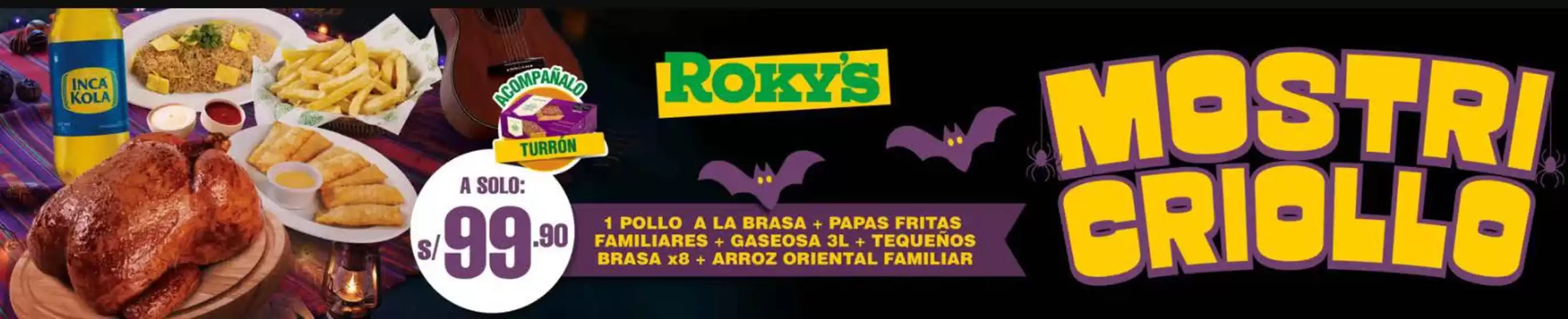 Catálogo Roky's | Mostri Criollo | 2026-10-20T00:00:00.000Z - 2026-11-14T00:00:00.000Z