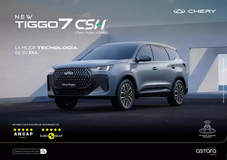 Catálogo Chery | New tiggo7 csh | 2026-10-21T00:00:00.000Z - 2026-11-04T00:00:00.000Z