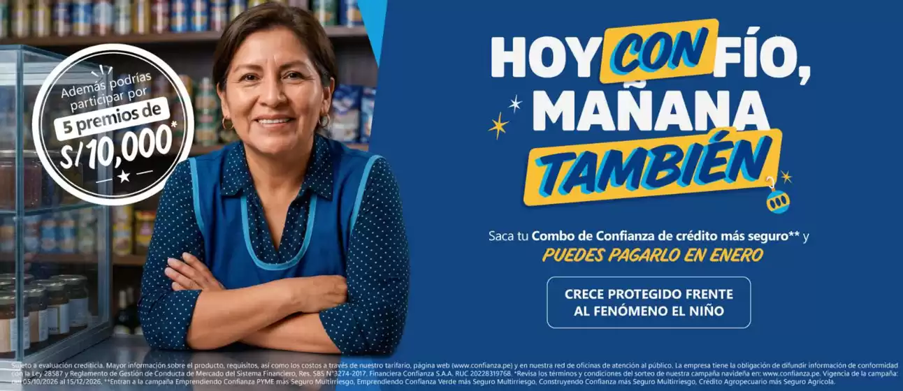 Catálogo Financiera Confianza | Hoy con fio manana tambien | 2026-10-21T00:00:00.000Z - 2026-12-31T00:00:00.000Z