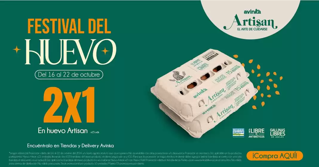 Catálogo Avinka | Excelente oferta para todos los clientes | 2026-10-16T00:00:00.000Z - 2026-10-22T00:00:00.000Z