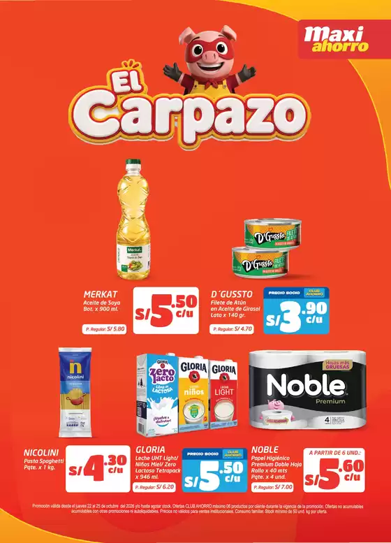 Catálogo MaxiAhorro | MAXIAHORRO PERIFERIAS del 22.10 AL 25.10 1 | 2026-10-22T00:00:00.000Z - 2026-10-25T00:00:00.000Z