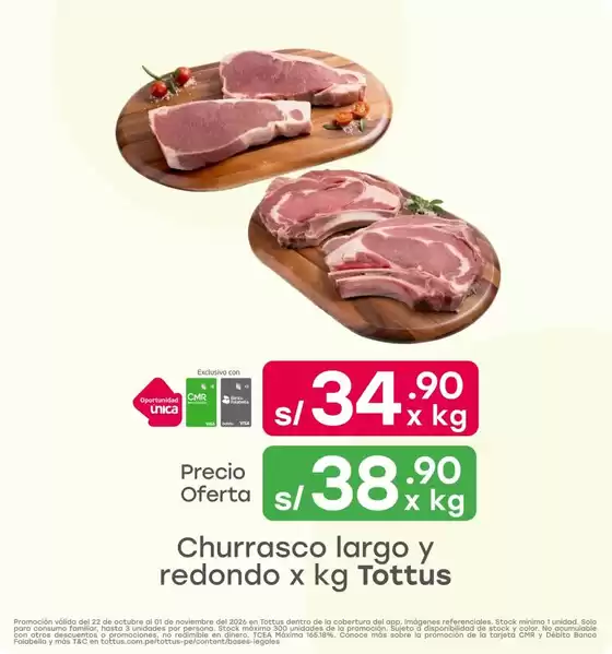 Catálogo Tottus | Excelente oferta para todos los clientes | 2026-10-22T00:00:00.000Z - 2026-11-01T00:00:00.000Z