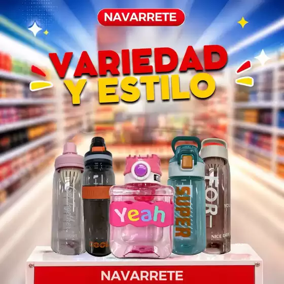 Catálogo Distribuidora Navarrete | Vaeriedad y estilo  | 2026-10-26T00:00:00.000Z - 2026-11-16T00:00:00.000Z