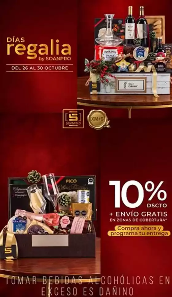 Catálogo Soanpro | Dias regalia by soanpro | 2026-10-26T00:00:00.000Z - 2026-10-30T00:00:00.000Z