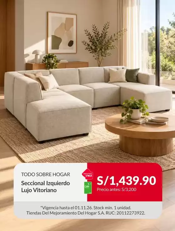 Catálogo Sodimac en Alto Laran | Gangas exclusivas | 2026-10-27T00:00:00.000Z - 2026-11-01T00:00:00.000Z