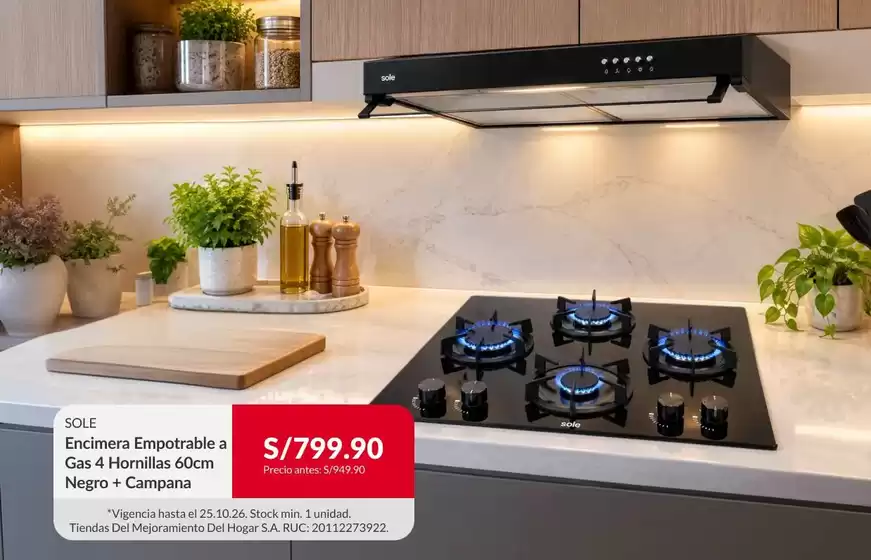 Catálogo Sodimac en Callao | Ofertas para cazadores de gangas | 2026-10-27T00:00:00.000Z - 2026-11-10T00:00:00.000Z
