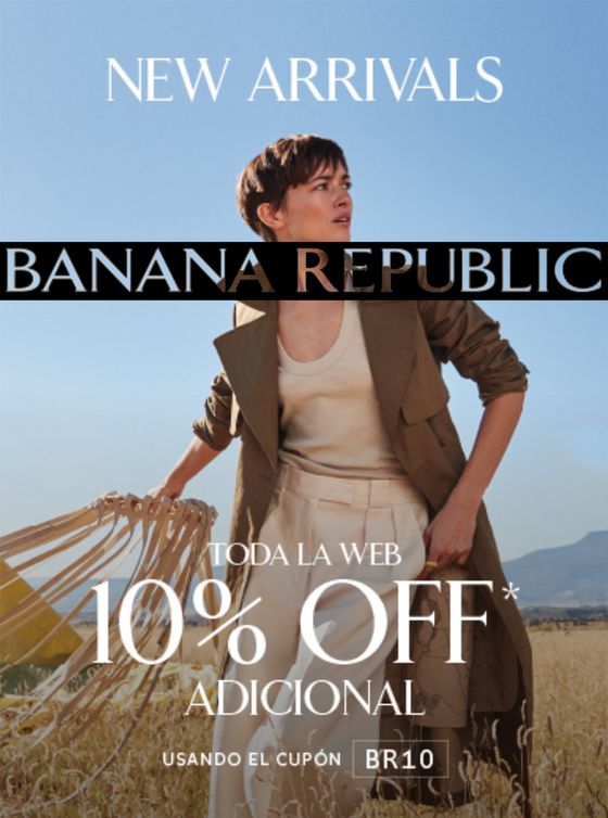 Catálogo Banana Republic | 30-60% dscto Banana Republic! | 2023-09-07T00:00:00.000Z - 2023-09-20T00:00:00.000Z