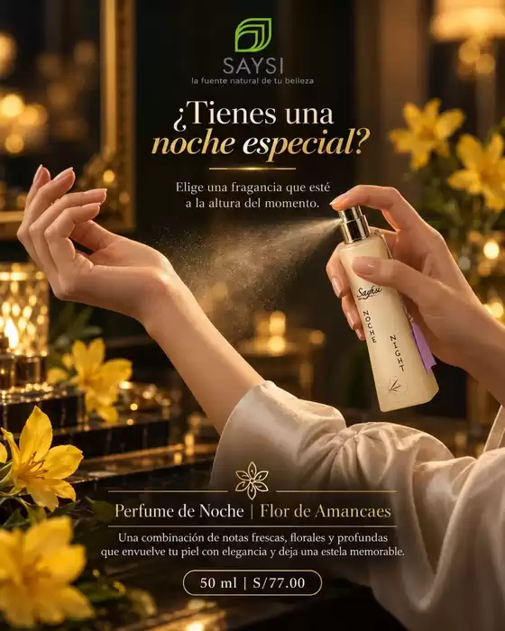 Catálogo Saysi | Tienes una noche especial? | 2026-10-27T00:00:00.000Z - 2026-11-14T00:00:00.000Z