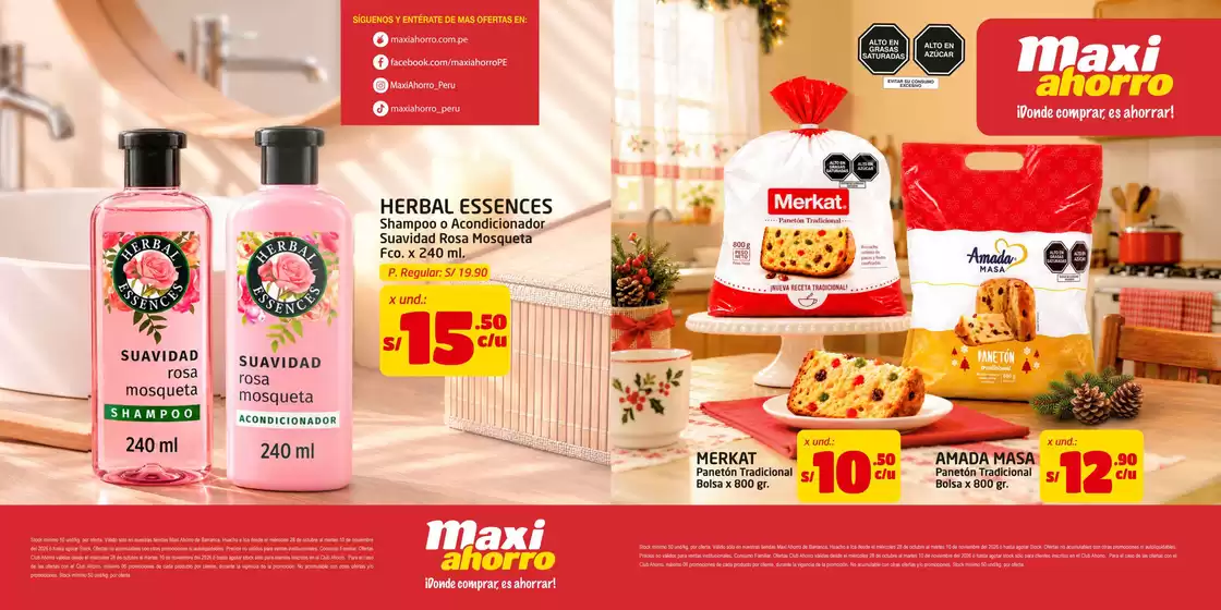 Catálogo MaxiAhorro | Web PERIFERIA Del 28.10 al 10.11 compressed | 2026-10-28T00:00:00.000Z - 2026-11-10T00:00:00.000Z