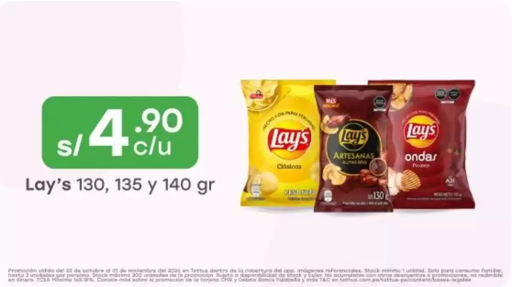 Catálogo Tottus en Andahuaylillas | Descubre ofertas atractivas | 2026-10-22T00:00:00.000Z - 2026-11-01T00:00:00.000Z