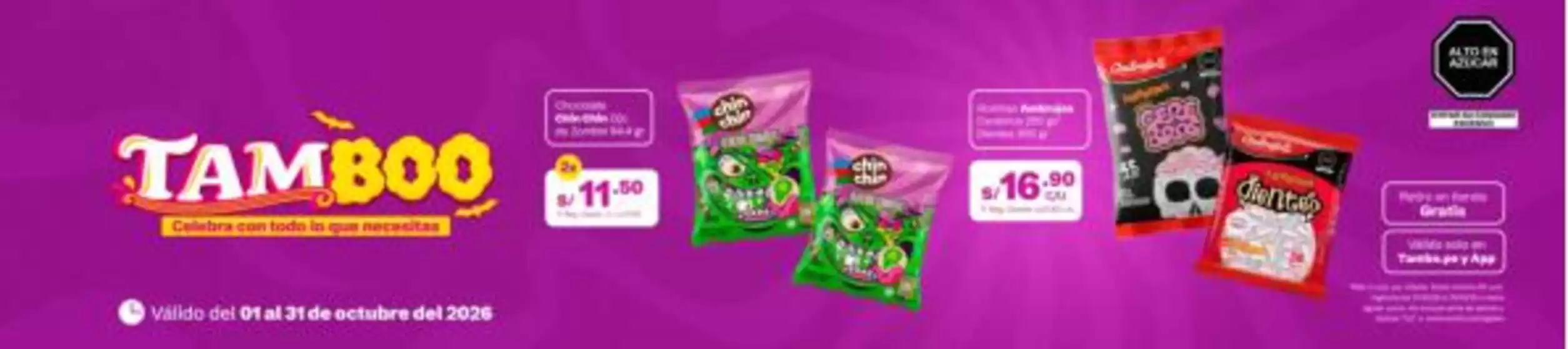 Catálogo Tambo en Huancayo | Promociones actuales | 2026-10-01T00:00:00.000Z - 2026-10-31T00:00:00.000Z