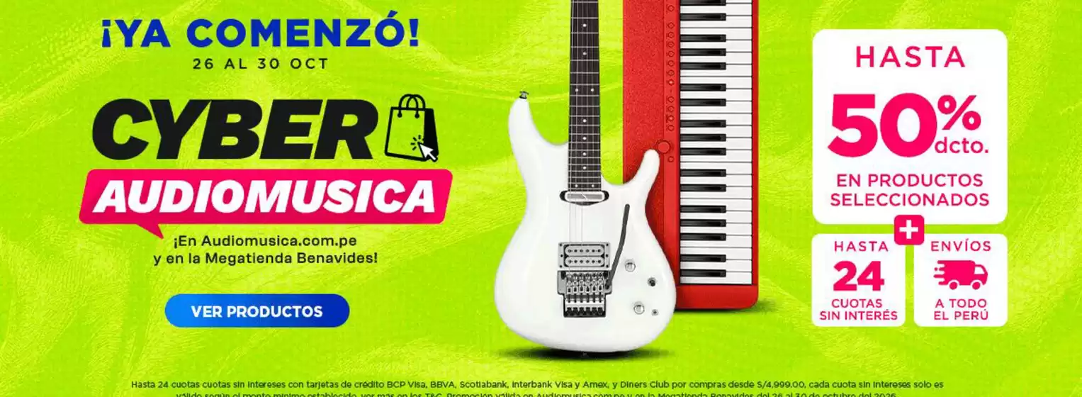 Catálogo Audiomusica | Cyber audiomsica | 2026-10-28T00:00:00.000Z - 2026-10-30T00:00:00.000Z