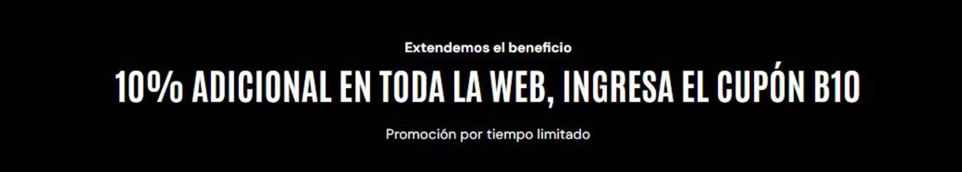 Catálogo Bata | 10% adicional en toda la web  | 2026-10-28T00:00:00.000Z - 2026-11-01T00:00:00.000Z