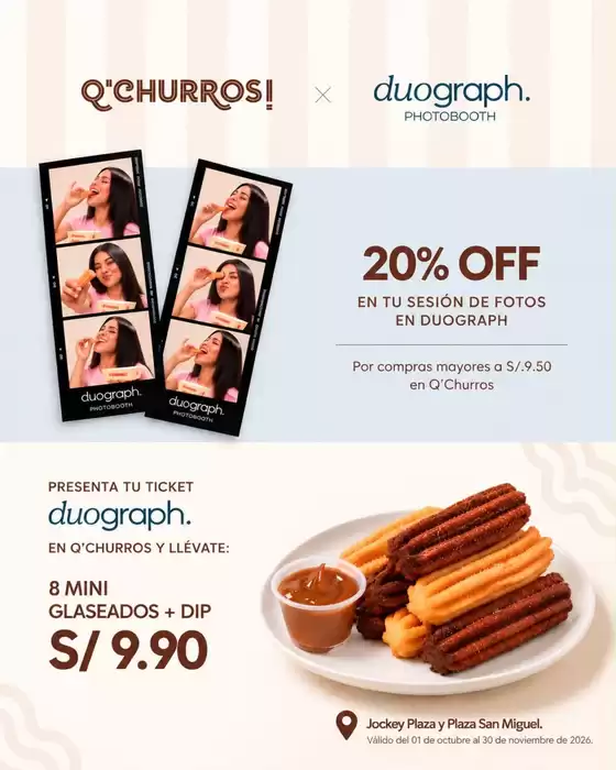 Catálogo Q'Churros | Q'Churros x duograph  | 2026-10-30T00:00:00.000Z - 2026-11-30T00:00:00.000Z