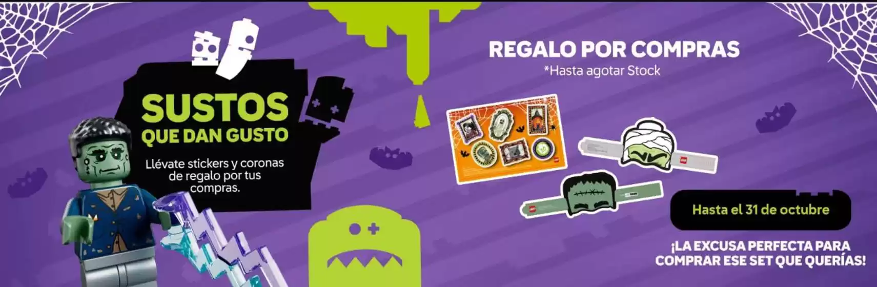 Catálogo LEGO | Sustos que dan gusto | 2026-10-30T00:00:00.000Z - 2026-10-31T00:00:00.000Z