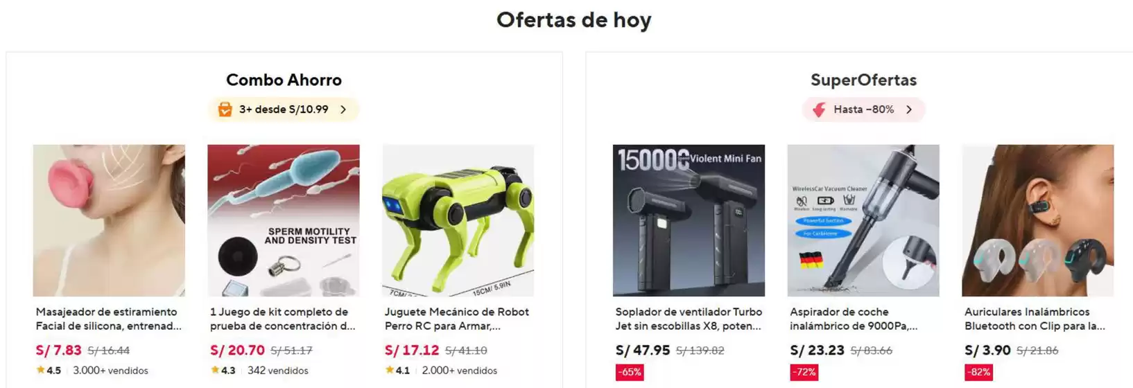 Catálogo Ali Express | Ofertas de hoy | 2026-10-30T00:00:00.000Z - 2026-10-30T00:00:00.000Z