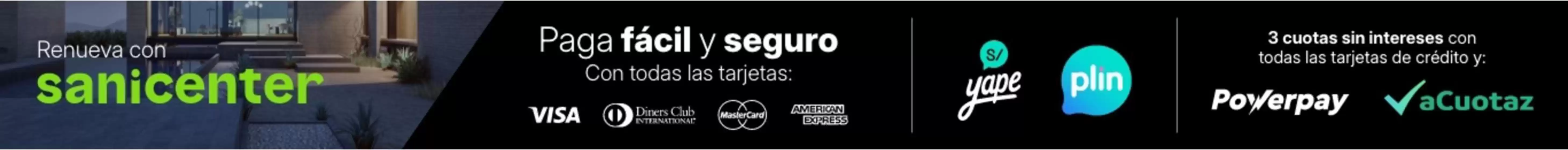 Catálogo Sanicenter | Descubre ofertas atractivas | 2025-09-29T00:00:00.000Z - 2025-10-13T00:00:00.000Z