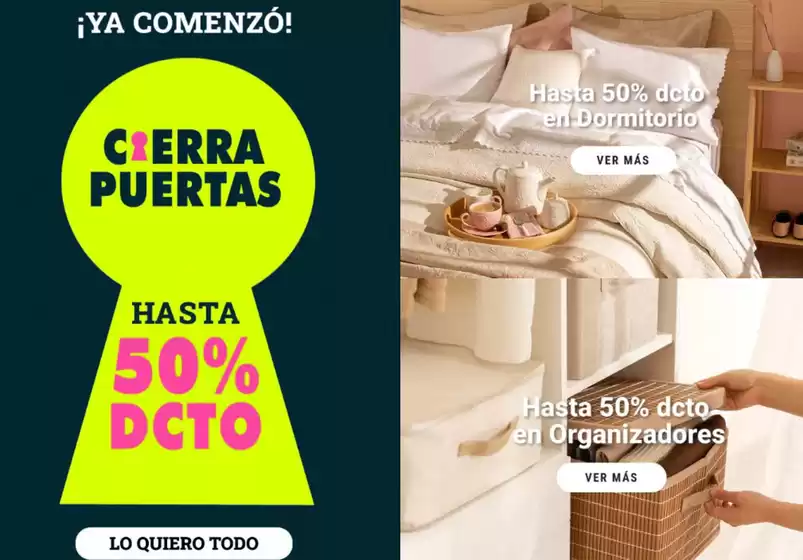 Catálogo Casaideas | Cierra Puertas  | 2025-09-29T00:00:00.000Z - 2025-10-05T00:00:00.000Z