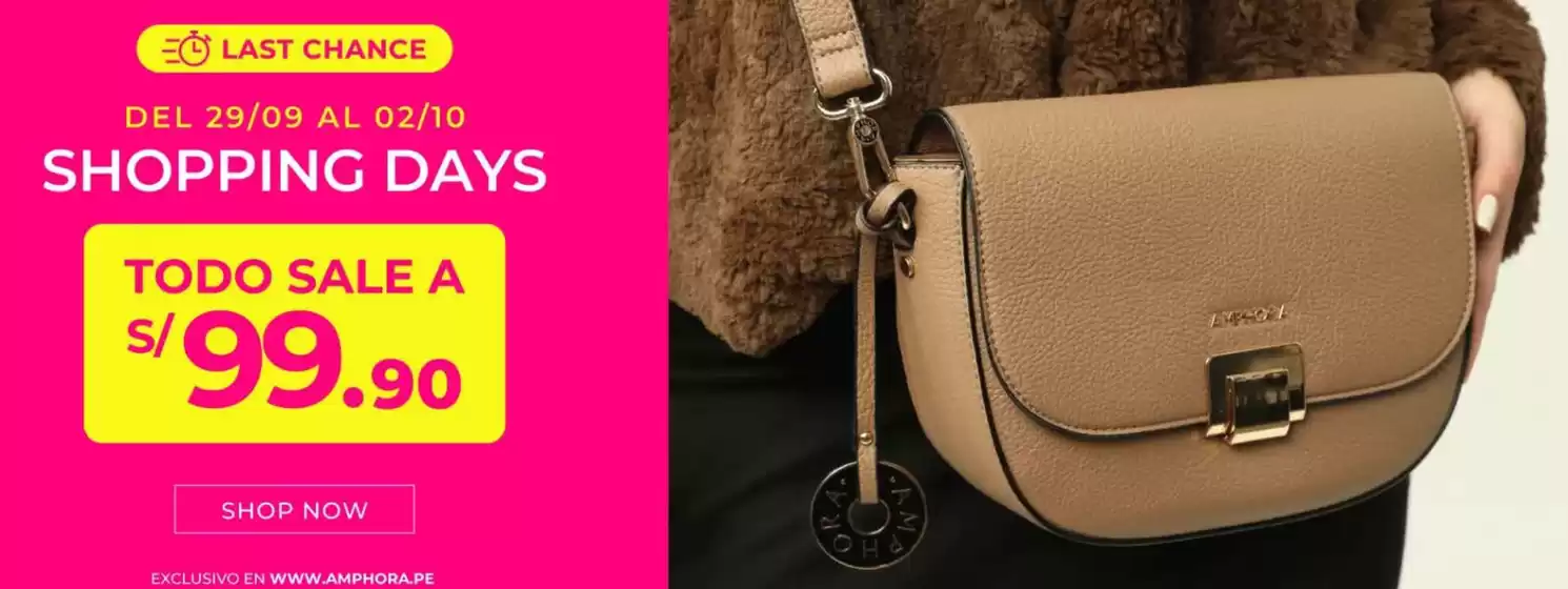 Catálogo Amphora | Shopping days  | 2025-09-29T00:00:00.000Z - 2025-10-02T00:00:00.000Z