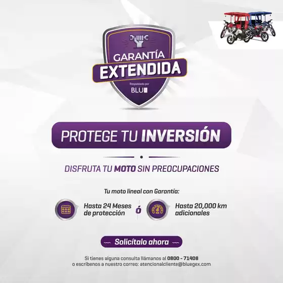 Catálogo Carsa | Garantía Extendida - Motos | 2025-01-01T00:00:00.000Z - 2025-12-31T00:00:00.000Z