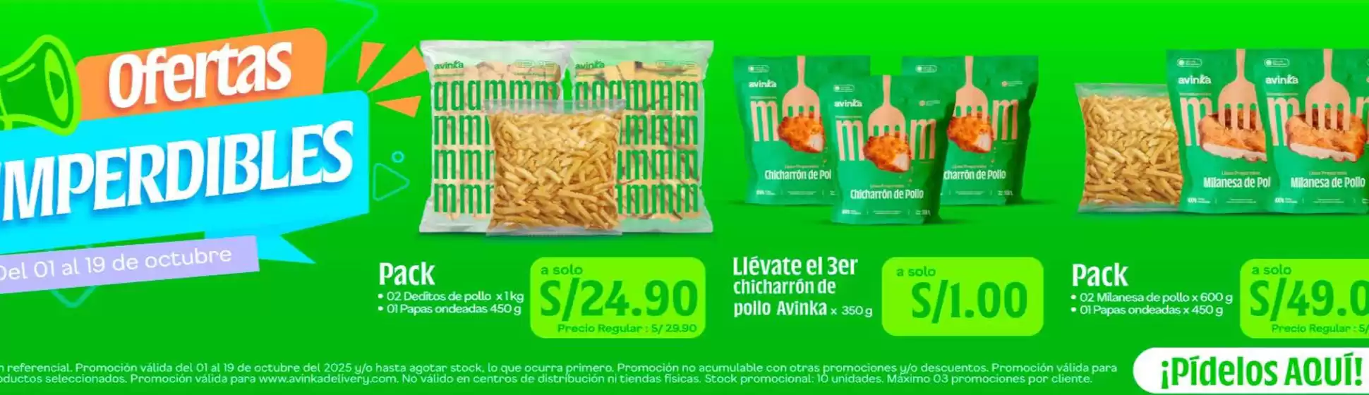 Catálogo Avinka | Ofertas Imperdibles  | 2025-10-01T00:00:00.000Z - 2025-10-12T00:00:00.000Z