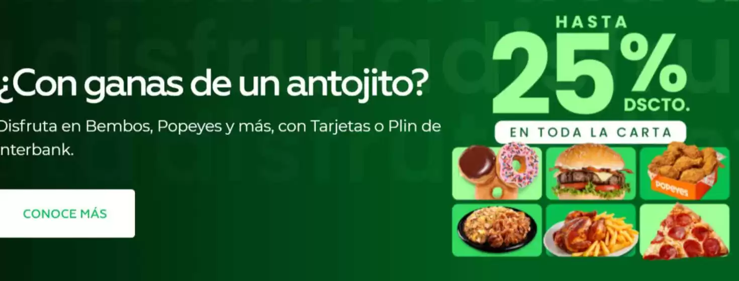 Catálogo Interbank | Hasta 25%off dscto  | 2025-10-03T00:00:00.000Z - 2025-10-31T00:00:00.000Z