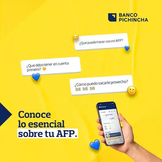 Catálogo Banco Pichincha | Conoce lo esencial sobre tu AFP | 2025-10-06T00:00:00.000Z - 2025-10-19T00:00:00.000Z