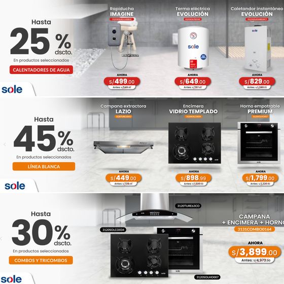 Catálogo Sole | Ofertas Sole | 2023-09-25T00:00:00.000Z - 2023-10-01T00:00:00.000Z
