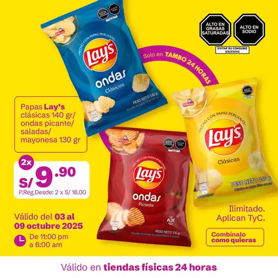 Catálogo Tambo en Chala | Nuevas ofertas para descubrir | 2025-10-06T00:00:00.000Z - 2025-10-20T00:00:00.000Z